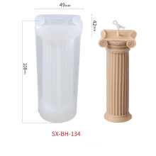 (BH-134) Roman Column Silicone Mold | DIY Venus Scented Candles | Human Body Art Sculpture | Angel Wax Crafts & Gifts