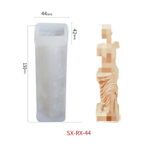 (RX-44) Roman Column Silicone Mold | DIY Venus Scented Candles | Human Body Art Sculpture | Angel Wax Crafts & Gifts