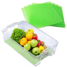 Moisture-proof Disinfection Antiseptic Sponge Refrigerator Drawer Bin Liners Green For Home Using