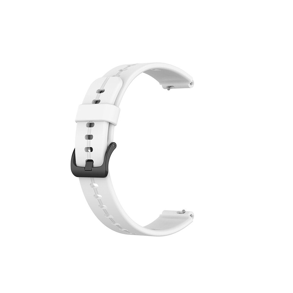 White/Black () For Huawei Bracelet B6/B3 16Mm Silicone Wristband Replacement Strap With Buckle