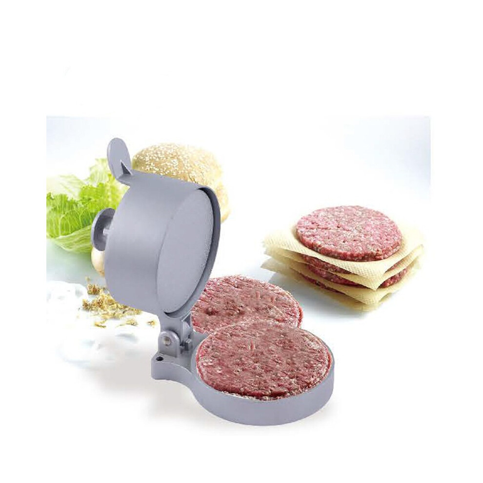 Hamburger Burger Press Non-Stick Mould Aluminum Pan Adjustable Thickness Tools