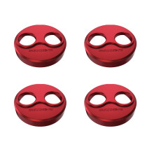(Red) 4PCS Motor Cover Dust-proof Aluminum Alloy Protective Cap for FIMI X8 Mini Drone