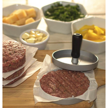 Metal Non-Stick Hamburger Press Meat Beef Patty Maker Mold for BBQ Barbecue Grill