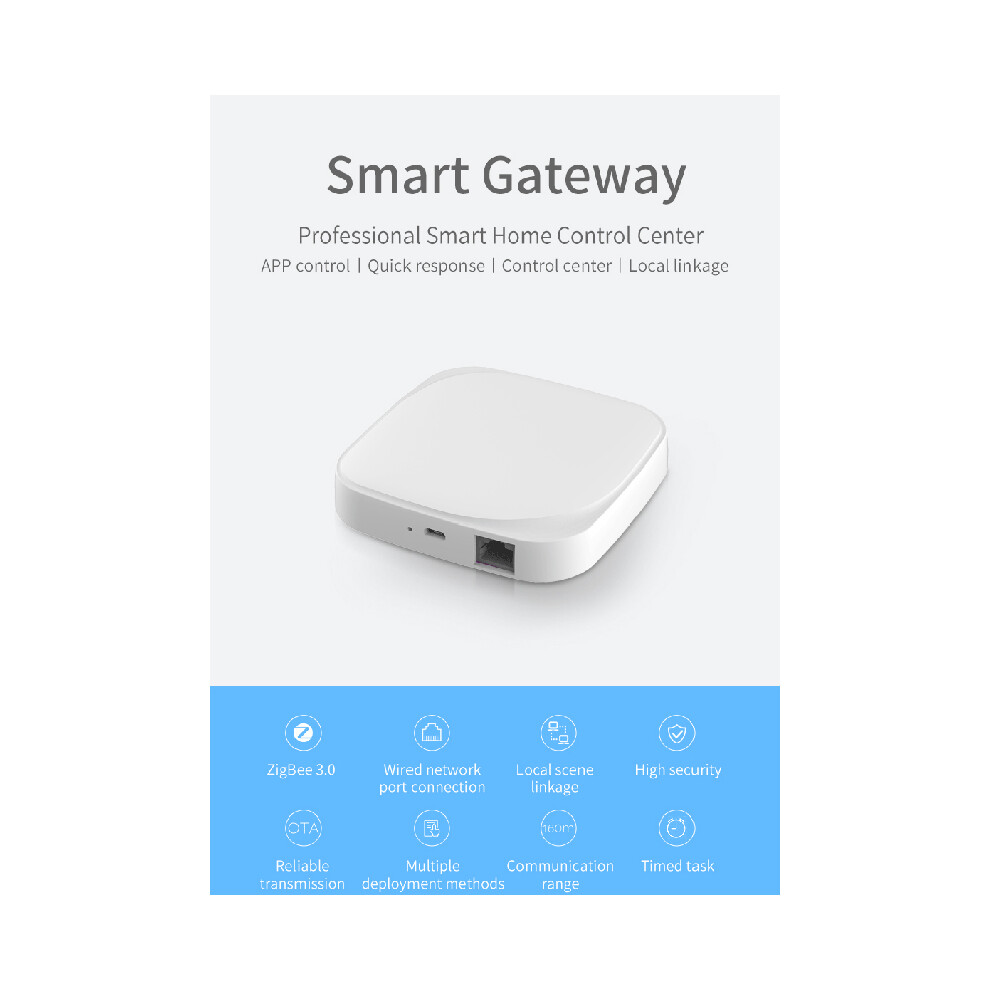 Tuya Zigbee Smart Gateway Hub Multi-Function Wifi Multi-Device Linkage App Wireless Remote Controller 320997810070