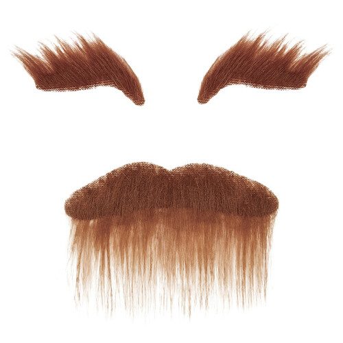 Mustache and Eyebrows, Funny Cosplay Costume-4