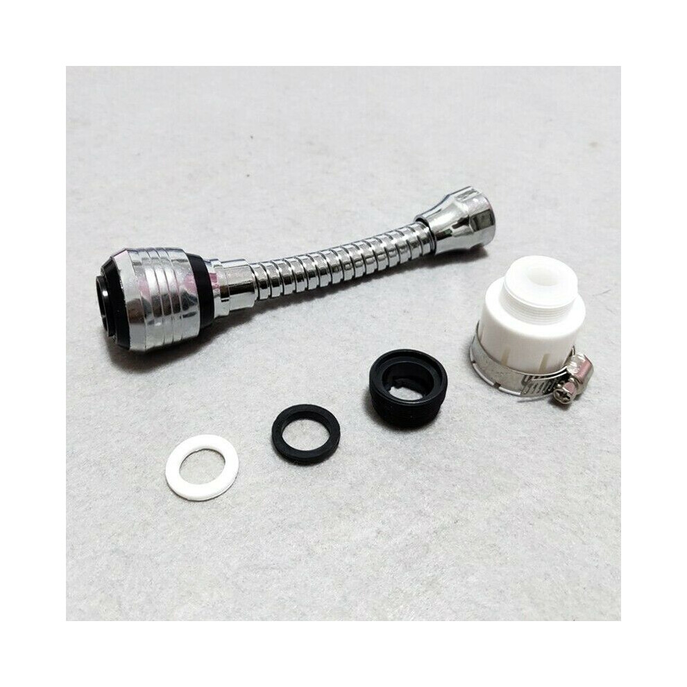 (B) Swivel Kitchen Tap Aerator With Filter And Sprinkler Spray Adapter 113121541212
