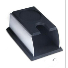 (black) Silicone Coffee Press Powder Pad Hammer Pressure Corner Mat Innovative Non-slip