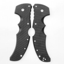 (Black) NEW Custom handle G10 Composite For ColdSteel Recon1 Knives Parts & Accessories