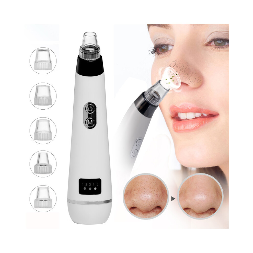 ROSALIND Blackhead Remover Facial Vacuum Pore Cleaner Face Skin Care Pimple Nose Acne Comedo Suction Cleaner