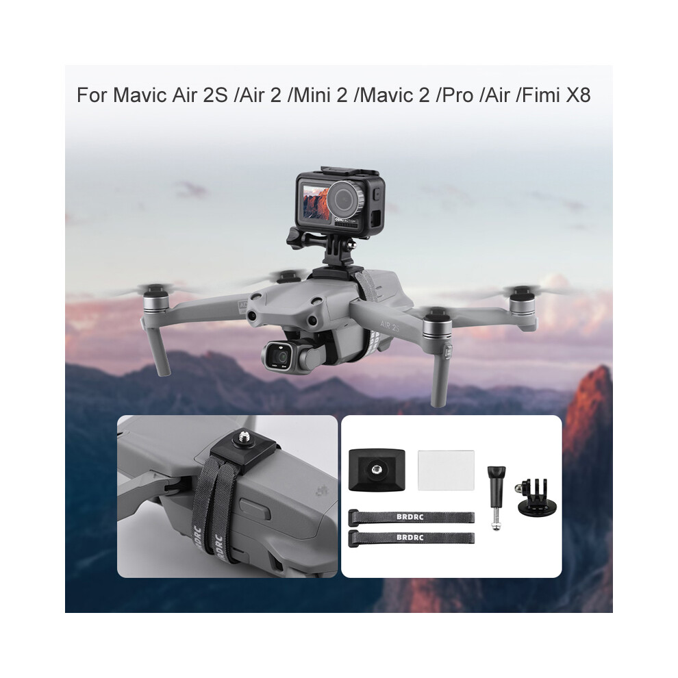 Drone Universal Camera Mount Bracket Adapter For Dji Mini 2 Mavic 2 Pro Air 2S 110691470454