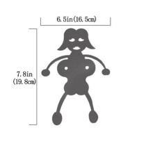 (Girl) Hot Dog Boy Man and Marshmallow Girl Woman Roaster Cooker Campfire Sticks Skewer BBQ Barbecue stand