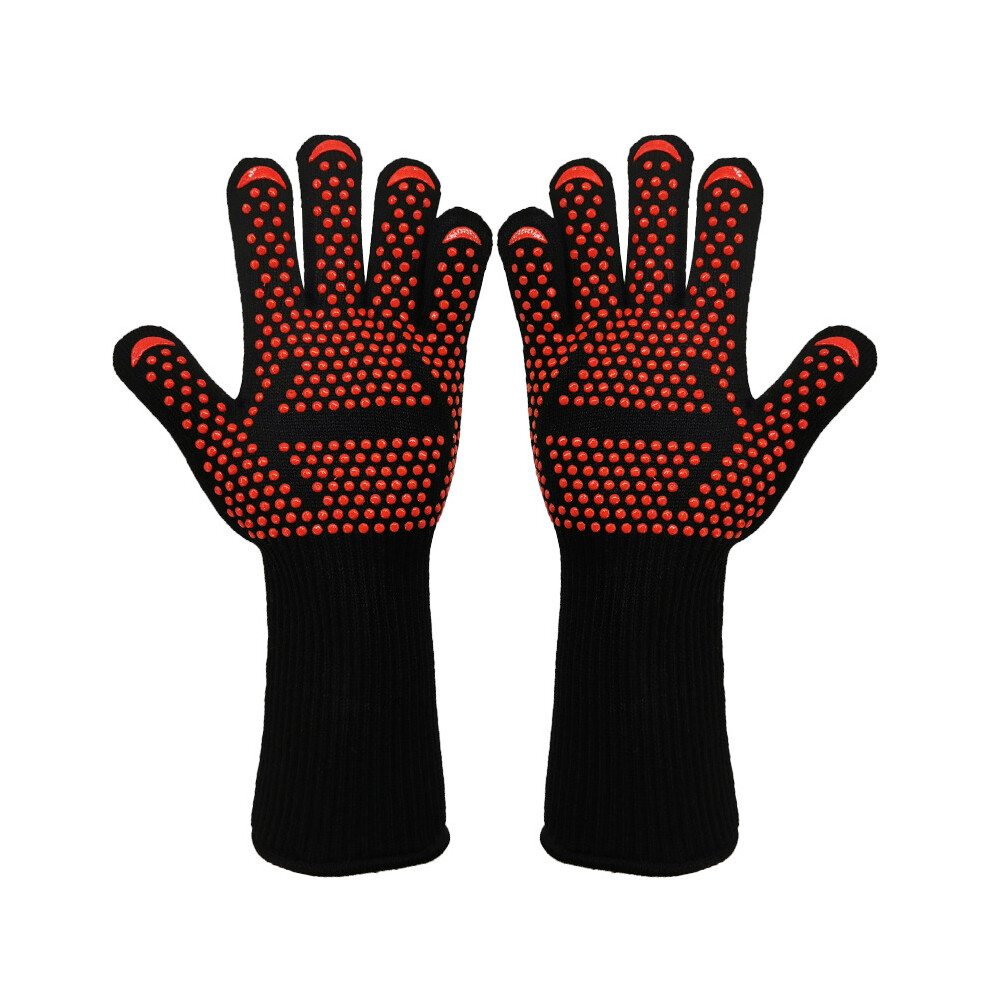 (Arrow Shape) 1Pc Heat Resistant Bbq Gloves Pot Burn Fire Proof Glove Kitchen Holder Cooking 800?? 320997807728