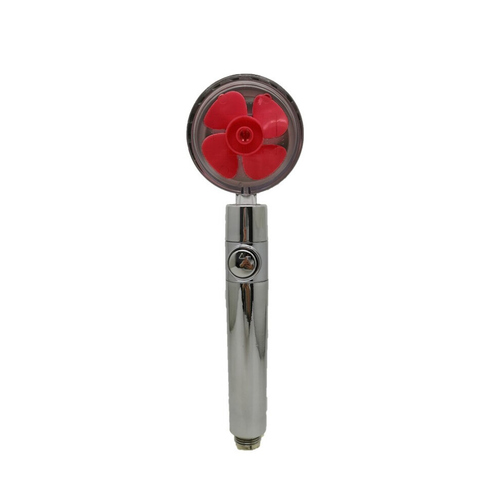(Red) High Pressure Shower Head 360 Rotated Water Saving Handheld Shower Head Spray +Filter 320997816638