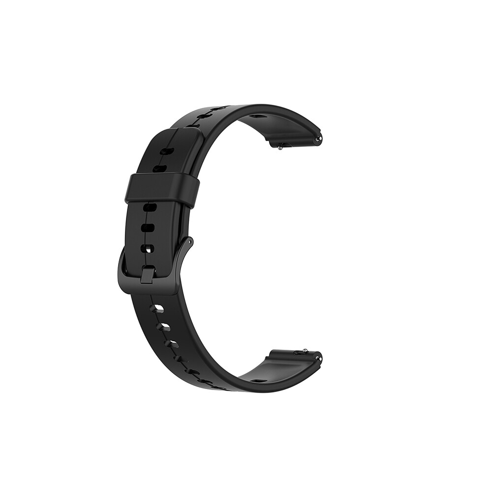Black (Black) For Huawei Bracelet B6/B3 16Mm Silicone Wristband Replacement Strap With Buckle