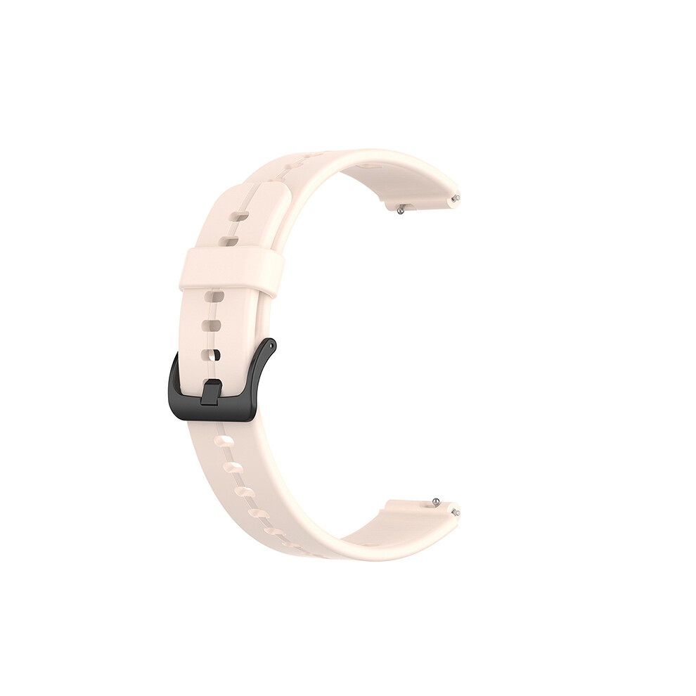 Pink/Black () For Huawei Bracelet B6/B3 16Mm Silicone Wristband Replacement Strap With Buckle