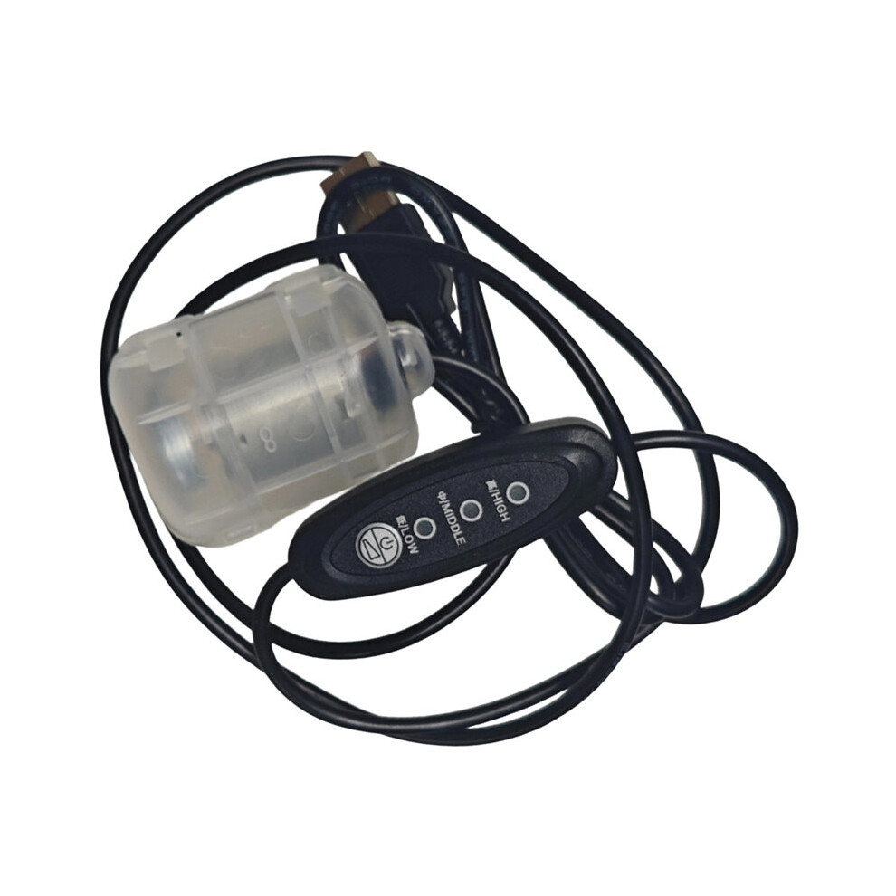 DC5V USB Vibrating Dual Motor 3 Speed Regulator Massage Device Frog Breeding Vibration Motor Waist Belt Parts 1 Motor