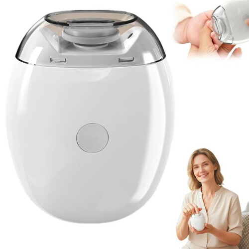 Automatic Electric Nails Clipper,Automatic Fingernail Grinder, Nails Trimmer with Light and Nails Scraps Storage 1
