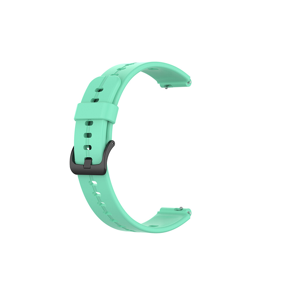 Green/Black (Mint ) For Huawei Bracelet B6/B3 16Mm Silicone Wristband Replacement Strap With Buckle