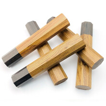 DIY Wooden Octagonal Handle Japanese-Style Chef's Kitchen Modified Cutter Grip