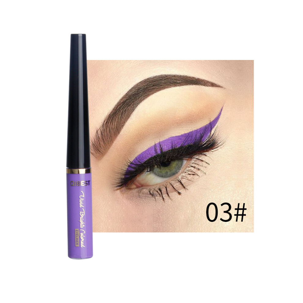 (#03) Qibest Waterproof Liquid Eyeliner Pencil Makeup Long-Lasting Eyebrow Eye Liner Cosmetics 110691483676