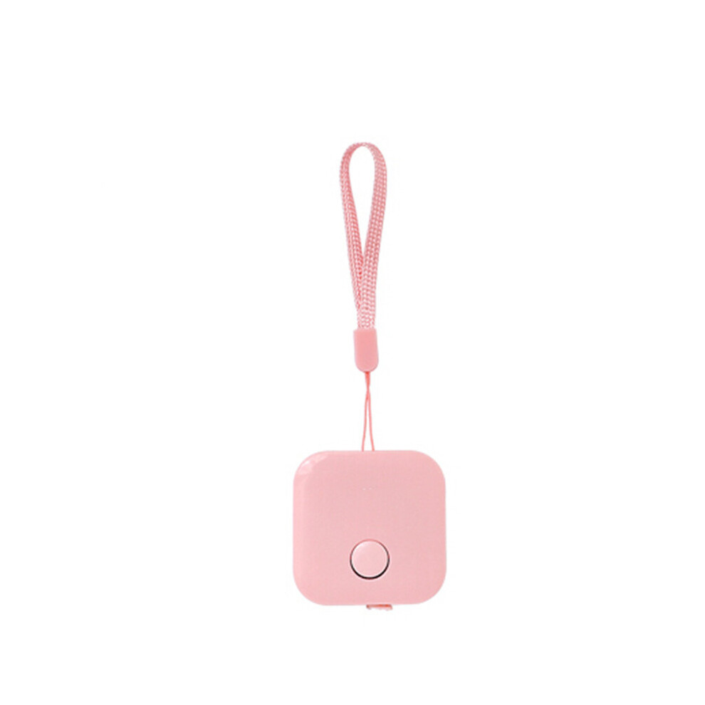 (Pink) Portable Tape Measure Line Ruler Soft Retractable Bust Waist Measuring Tool 1.5M 413590608400