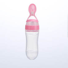 (pink) 90 ml safe newborn baby bottle