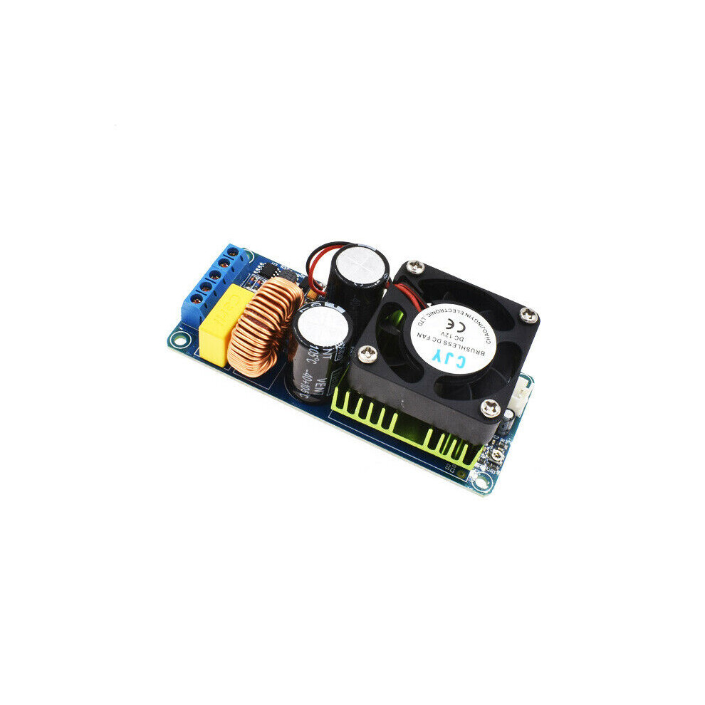 Irs2092s 500W Mono Channel Digital Amplifier Class D Hifi Power Amp Board With Fan 320997836896