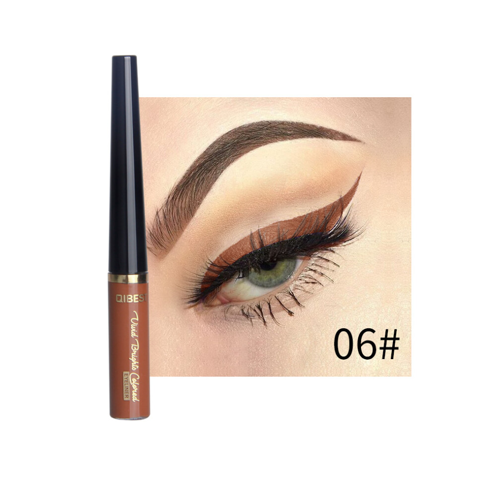 (#06) Qibest Waterproof Liquid Eyeliner Pencil Makeup Long-Lasting Eyebrow Eye Liner Cosmetics 110691483706