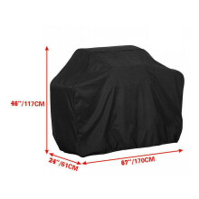 (170*61*117cm) BBQ Gas Grill Cover 32-75 Inch Barbecue Waterproof Outdoor Heavy Duty UV Protection