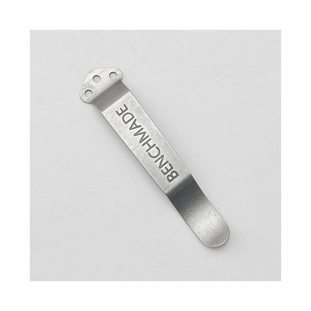 (Silver) For Benchmade Griptilian/Emerson/Protech Deep Carry Stainless Steel Pocket Clip Silver 320997821823