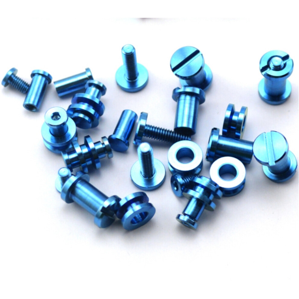 (Blue) Titanium Diy For Hinderer Xm-18 Knife Parts Screw Knife 3.5 Inches Screw Set 320997821953