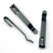 Stainless steel Pocket Clip For Folding Knife For personal DIY folding knife pocket clip making