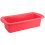 (red) Rectangular Silicone Mold Heat Resistant Baking Pan Toast Mould Kitchen Supplies 1