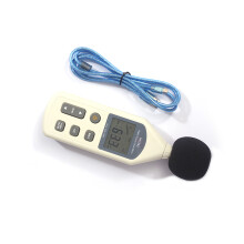 Digital Sound Level Meter Tester 30-130dB Noise Measuring Instrument Decibel Monitoring Logger