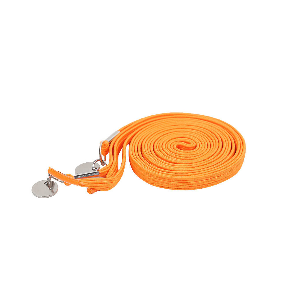 (Orange) Shoelaces Elastic Locking Shoelace Creative Quick No Tie Shoe Laces Kids Adult Unisex Sneakers Shoe Laces Orange 320997832614
