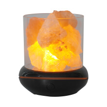 (Aromatherapy lamp black) New Aromatherapy Lamp Himalayan Aromatherapy Salt Lamp Usb Indoor Aromatherapy