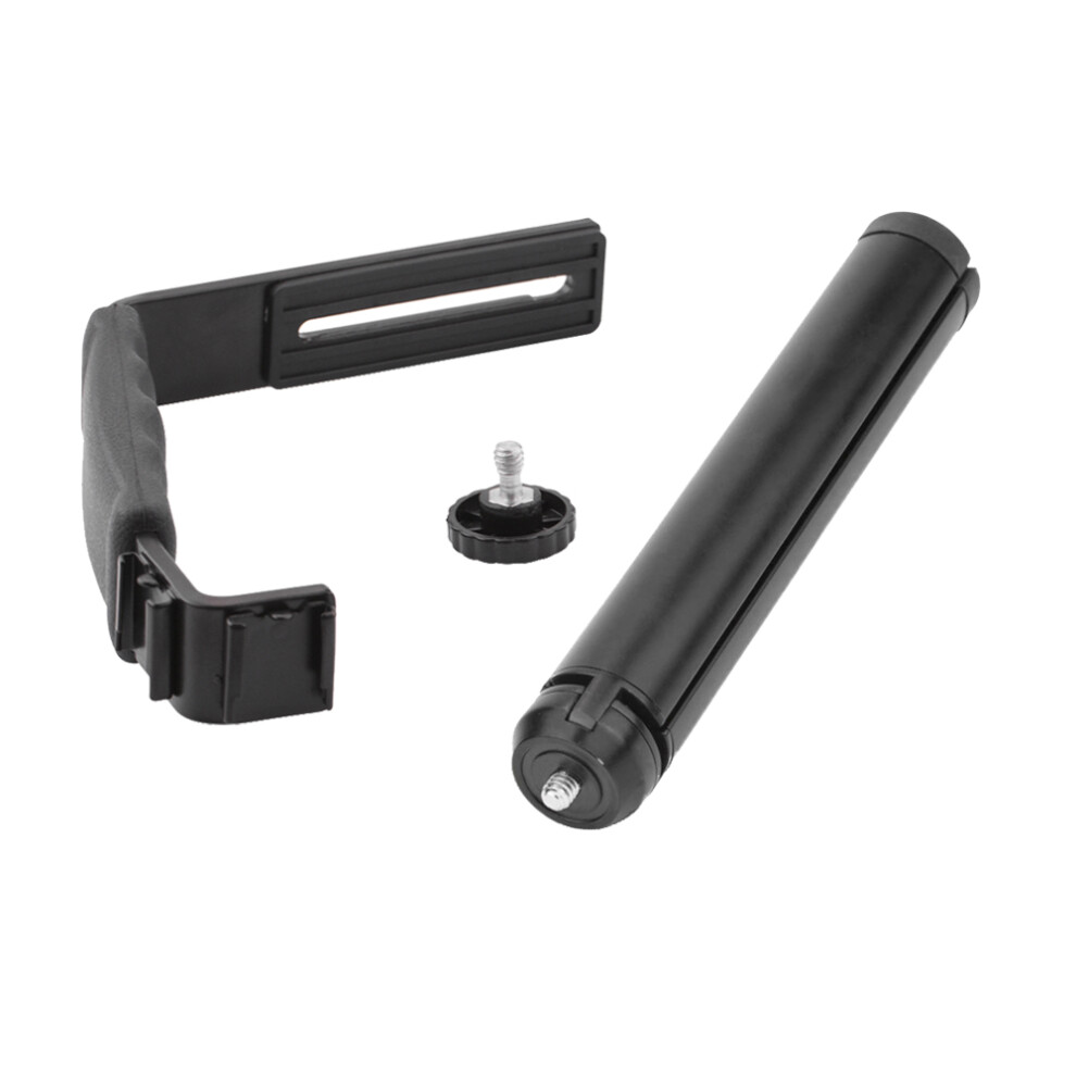 (B) L Shaped Handheld Handle Holder Stick Folding Tripod For Dji Osmo Mobile 2 3 110691453563