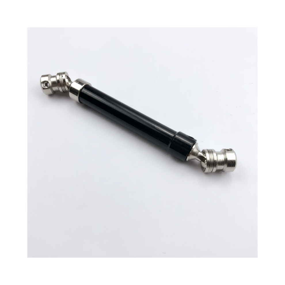 (Black) Metal Universal Joint Drive Shaft Cvd 112-152Mm For Scx10 D90 4Wd Rc Car Black 110691453433