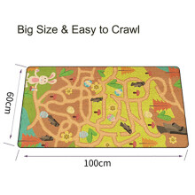 (D) Children's Parent-Child Game Crawling Pad Bedroom Carpet Baby Play Mat