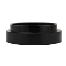 (Black, 58mm) Intelligent Dosing Ring For Brewing Bowl Coffee Powder Espresso Barista Tool For Profilter Coffee Tamper