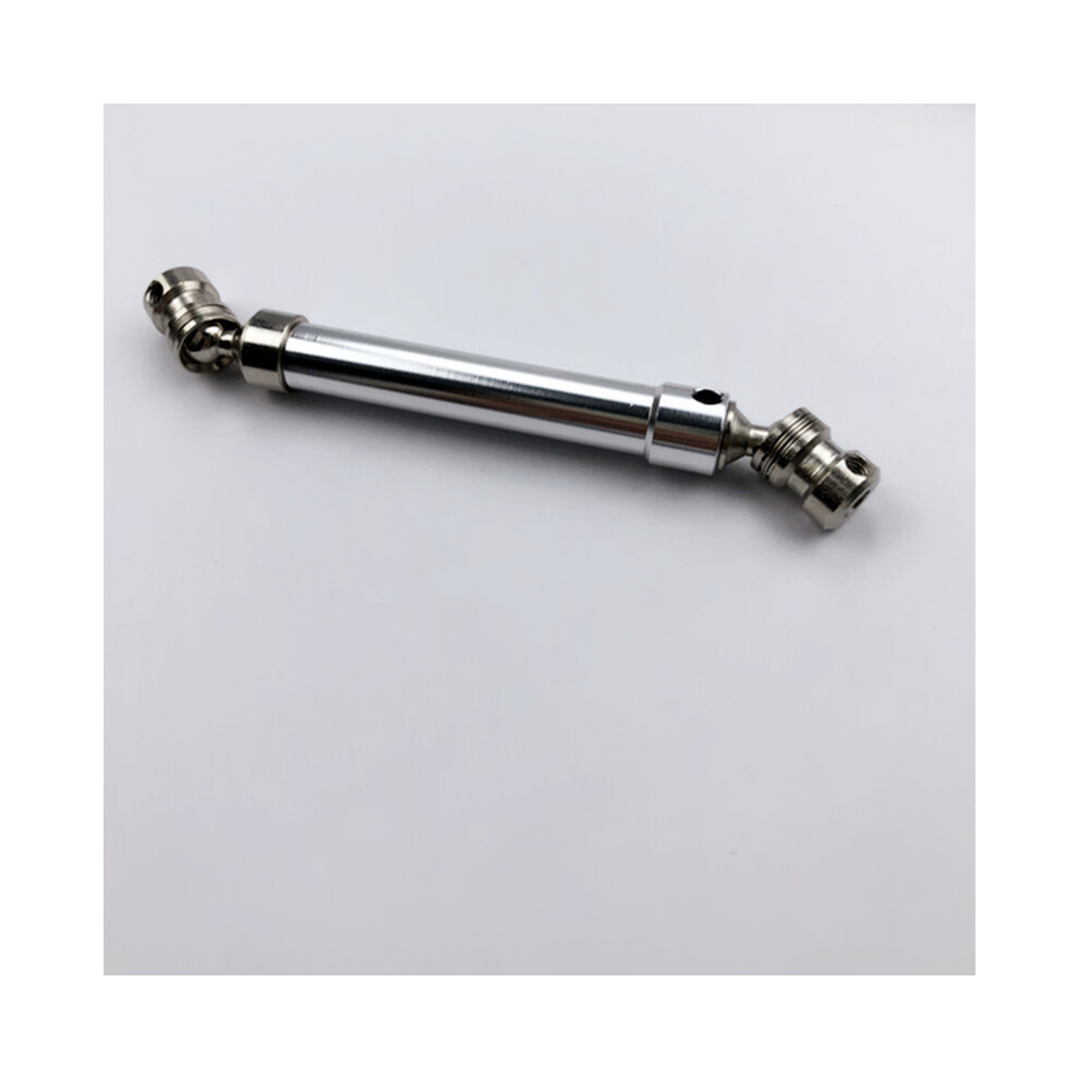 (Silver) Metal Universal Joint Drive Shaft Cvd 112-152Mm For Scx10 D90 4Wd Rc Car Silver 110691453457