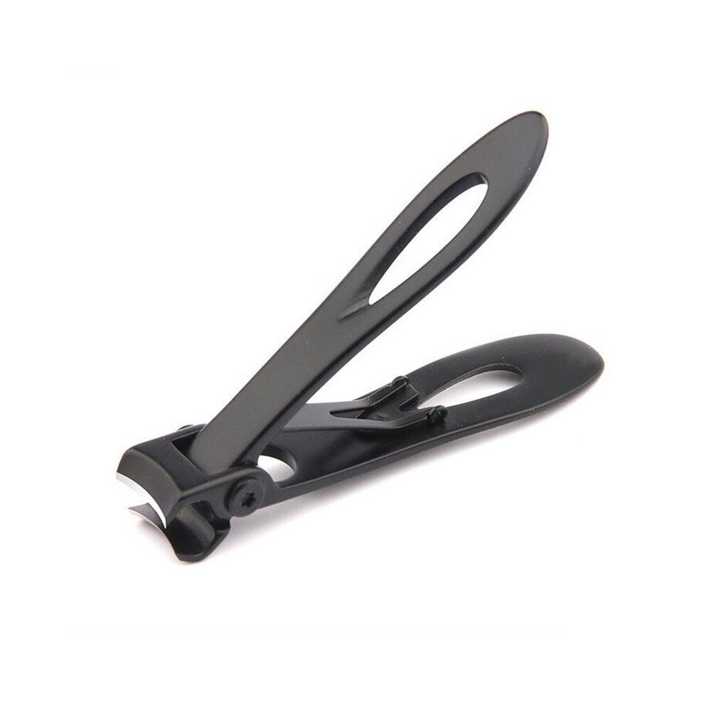 Black (Black) Extra Large Toe Nail Clippers 16Mm Wide Jaw Opening Thick Nail Cutter Tools