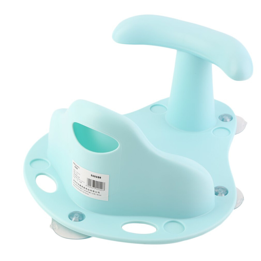 (Blue) Baby Bath Tub Ring Seat Infant Child Toddler Kids Anti Slip Safety Chair