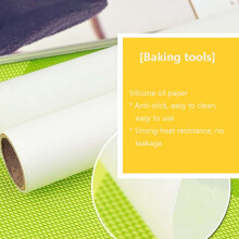 Baking oil paper