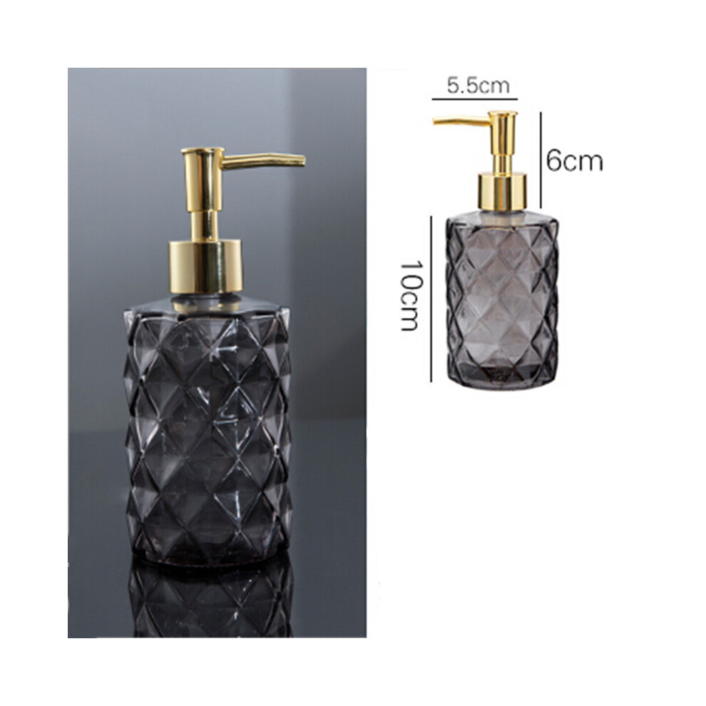 (Gray) Nordic Hand Soap Bottle With Pump Innovative Hotel Lotion Shower Gel Dispenser 320997828570