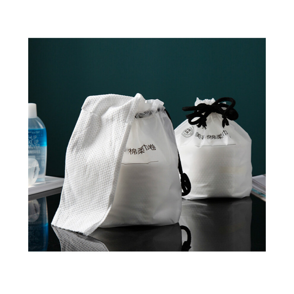 Disposable Face Towel Cleansing Pearl Pattern Portable Cotton Pad Washcloth Wipe