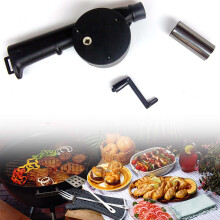 Outdoor barbecue hair dryer portable manual blower hand blower barbecue tools