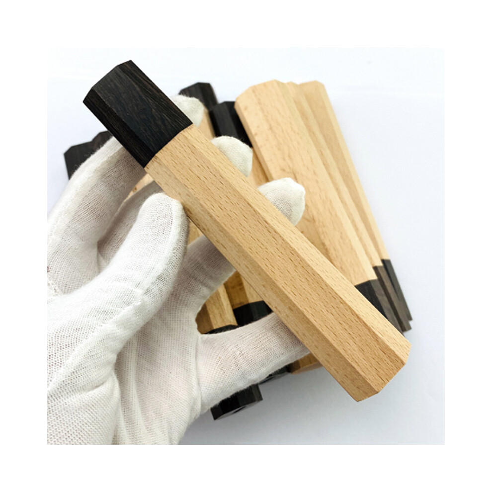 Diy ?Wooden Octagonal Handle Japanese Style Chef's Kitchen Modified Cutter Grip 320997849780