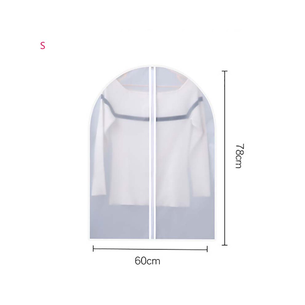 (60*80(S)) Clothes Peva Dust Bag Household Transparent Waterproof Suit Cover Finishing 320997840367