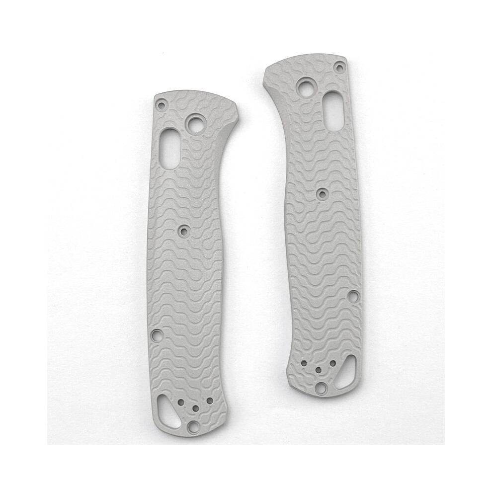1Pair Handle Patch Aluminum Alloy Grips No-Slip Scales For Benchmade Bugout 535 320997849827